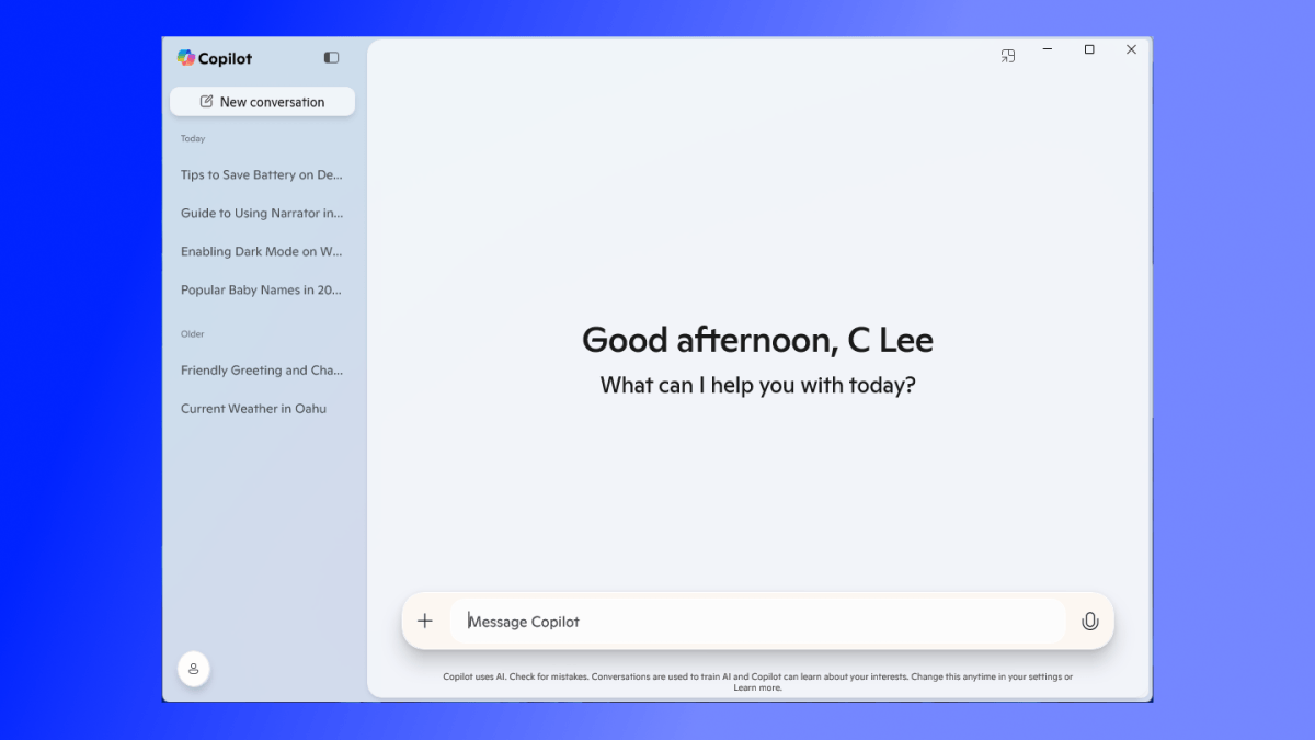 Microsoft Copilot: App bekommt neue Oberfläche und Funktionen