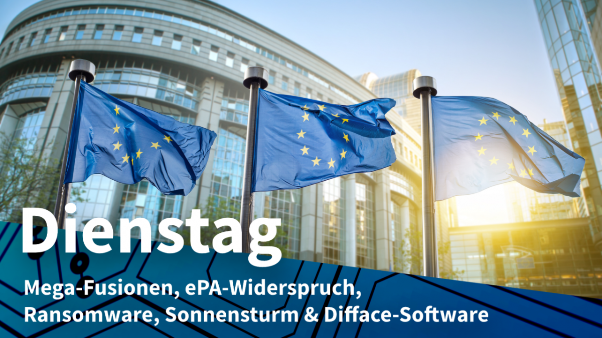 Dienstag: EU ebnet Weg für Fusionen, Datenschutzbeauftragte will Rechte zurück