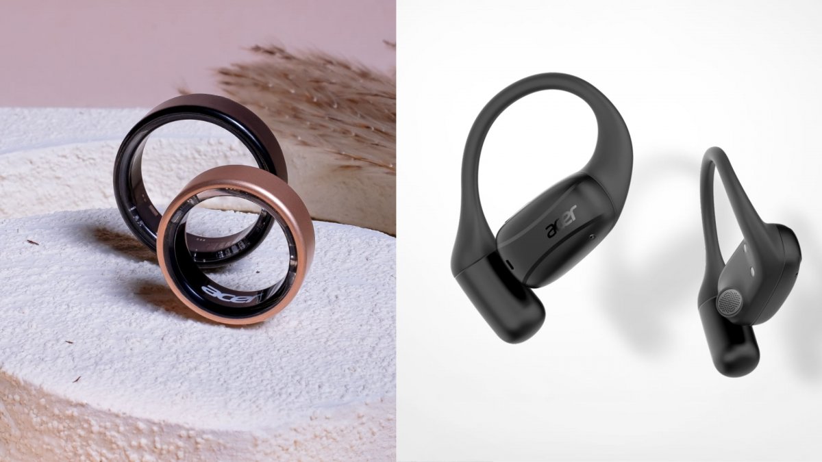 Acer steigt mit Smart-Ring und Dolmetscher-Ohrstöpseln in Wearable-Markt ein