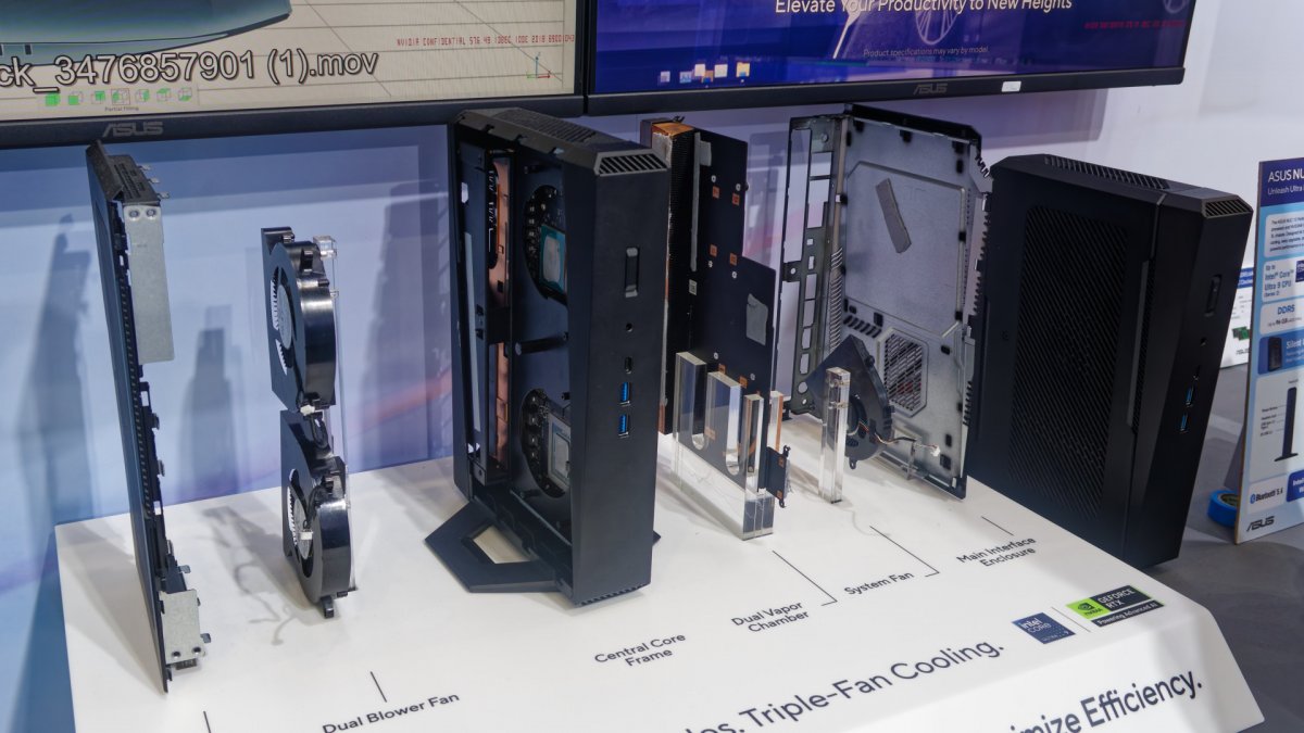 Asus NUC 15 Performance: Kompakte Workstation mit mobiler GeForce RTX 5070
