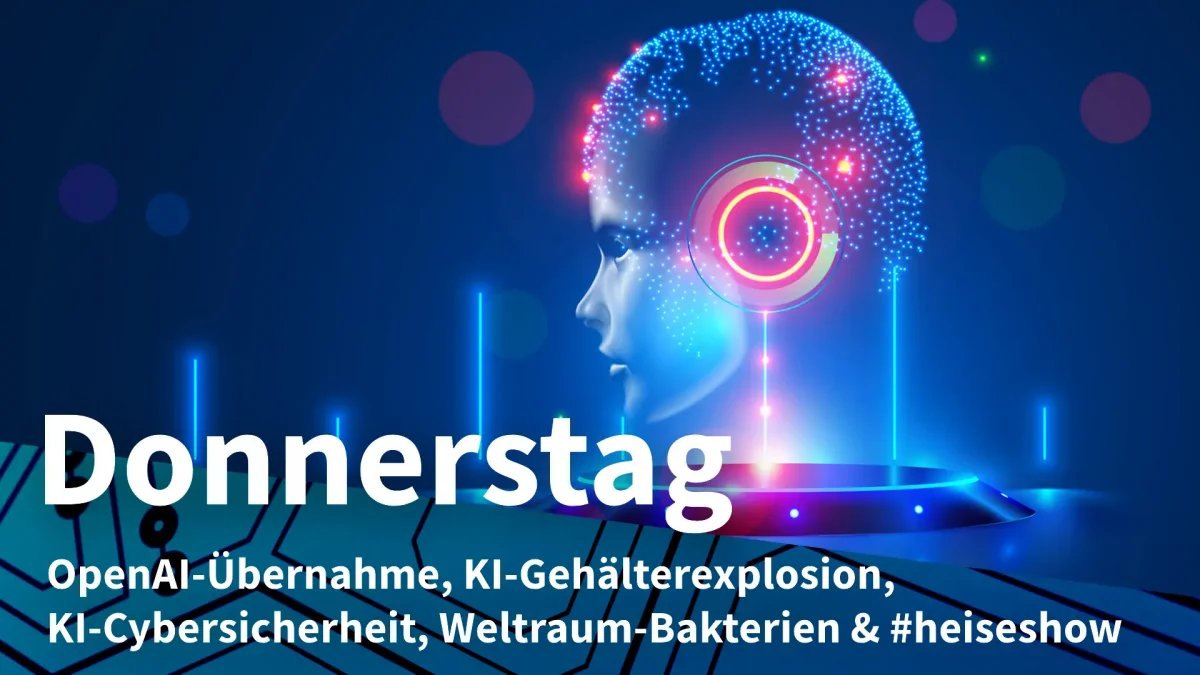 Donnerstag: OpenAI holt sich Apple-Designer, teurer Kampf um gute KI-Forscher