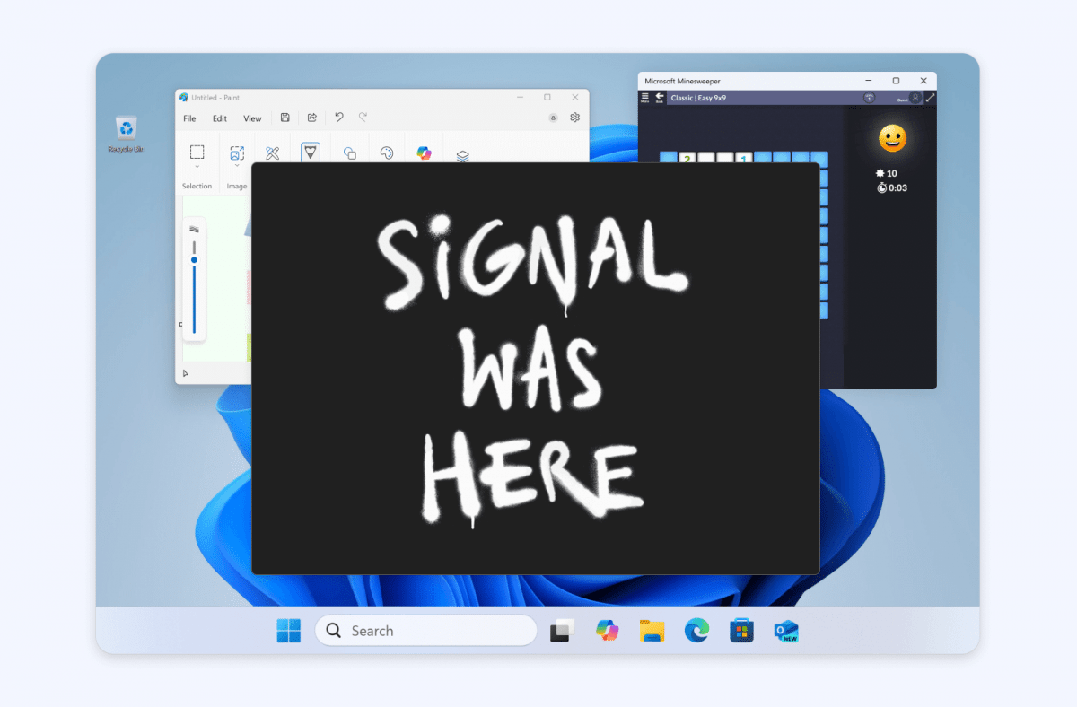 Messenger Signal kritisiert Microsofts Recall