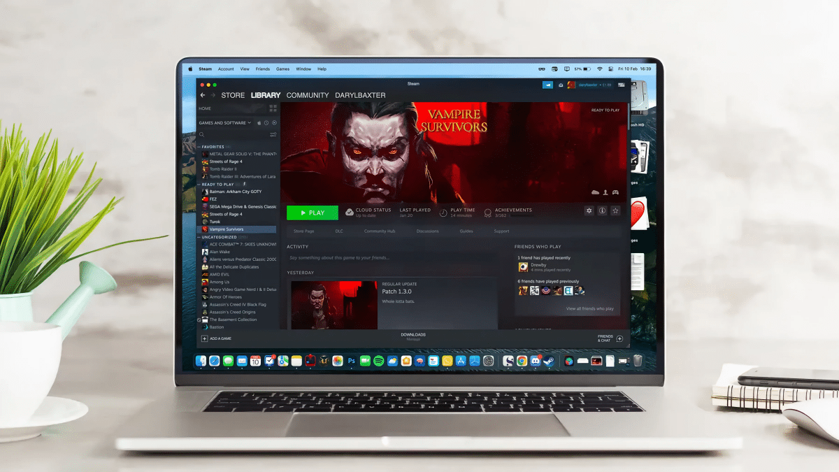 Steam nativ für Apple Silicon: Besser zocken auf dem Mac