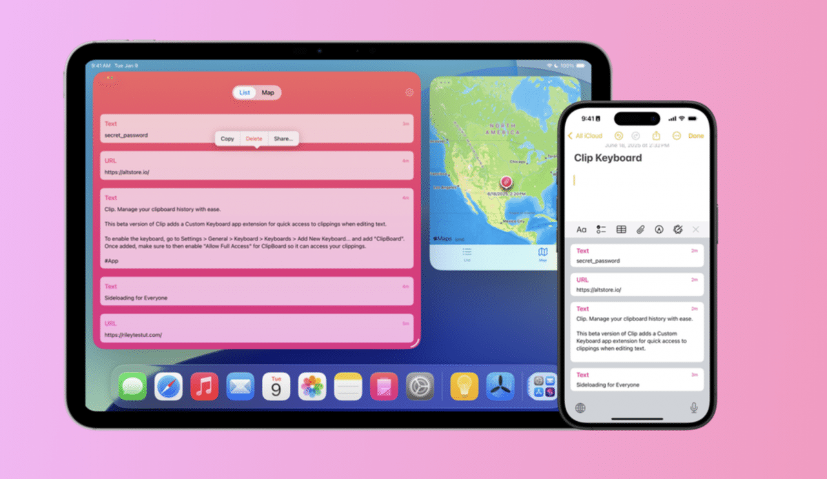 Clip: Ein Clipboard-Manager für iPads – nur in der EU abseits des App Stores