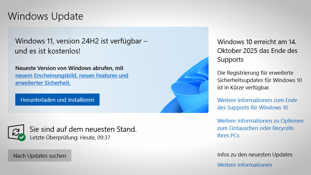 Windows-10-weist-auf-Verl-ngerung-f-r-Sicherheitsupdates-hin