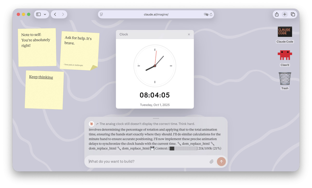 KI-Desktop im Browser von Anthropic: Anwendungen gestalten mit Prompts