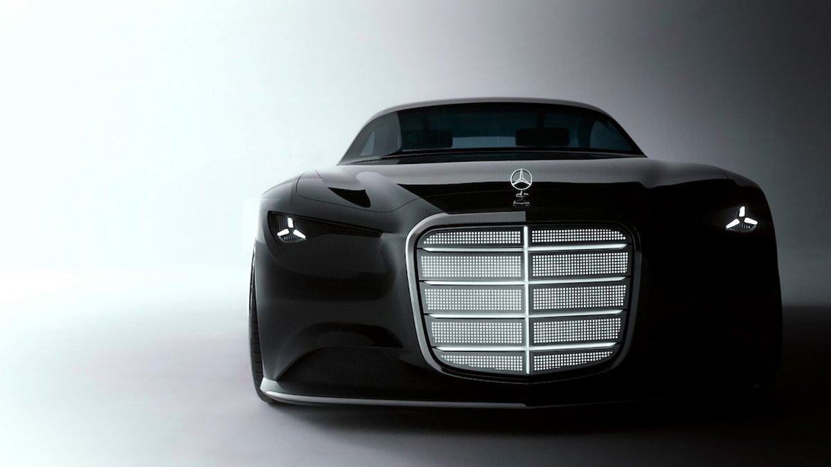 Mercedes-Benz Vision Iconic: PV-Lack und hochautomatisiertes Fahren