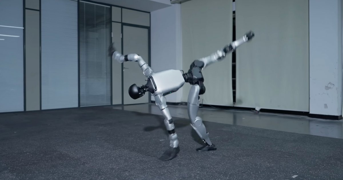"Everybody was Kung Fu Fighting" – auch der humanoide Roboter Unitree G1