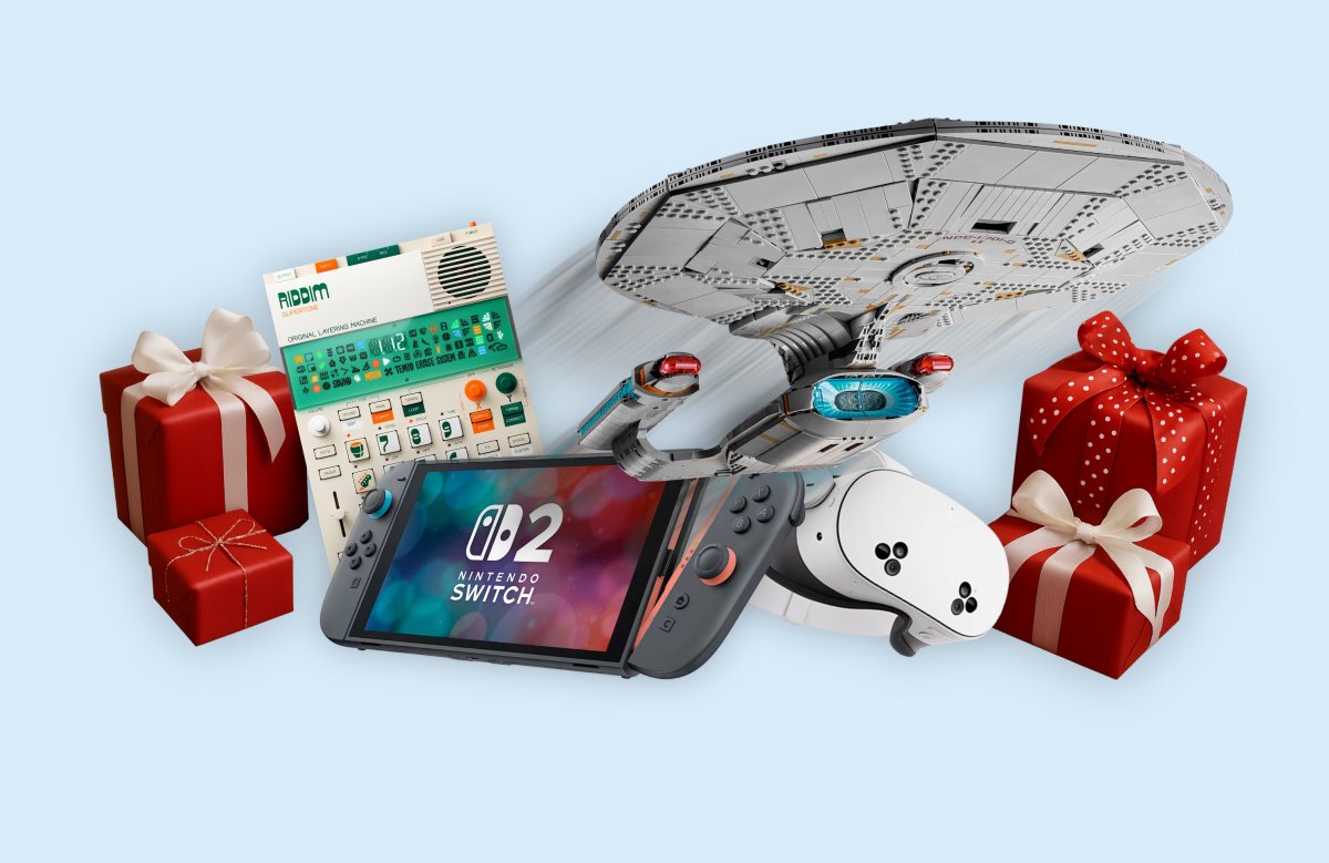 heise+ | Lego, Lockpick, Laufband: Geschenk-Ideen für Nerds