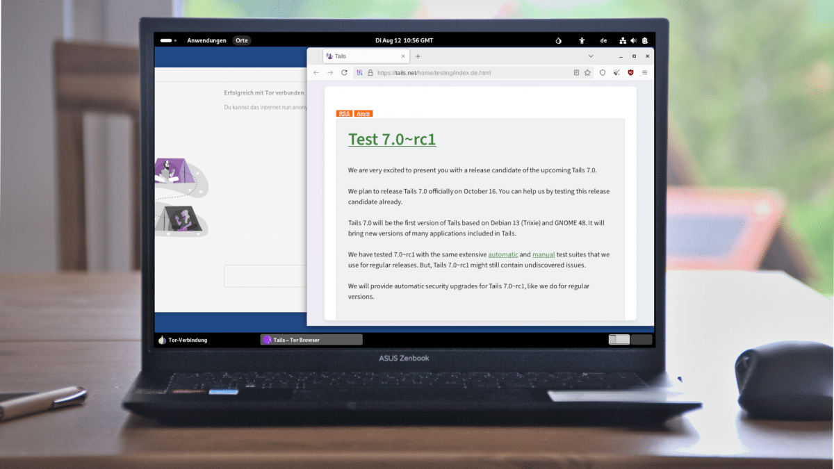Tails 7.1: Kleinere Neuerungen und Korrekturen für das anonymisierende Linux