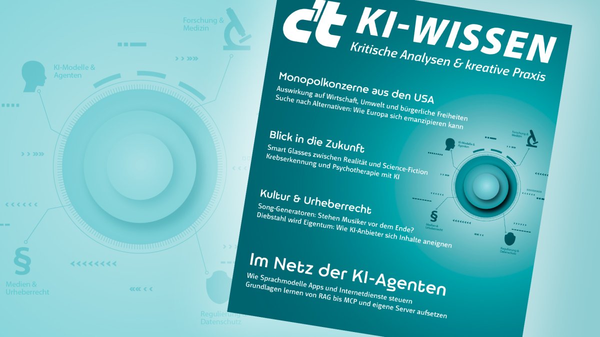 Jetzt vorbestellen: Das neue c’t Sonderheft KI-Wissen 2/2025