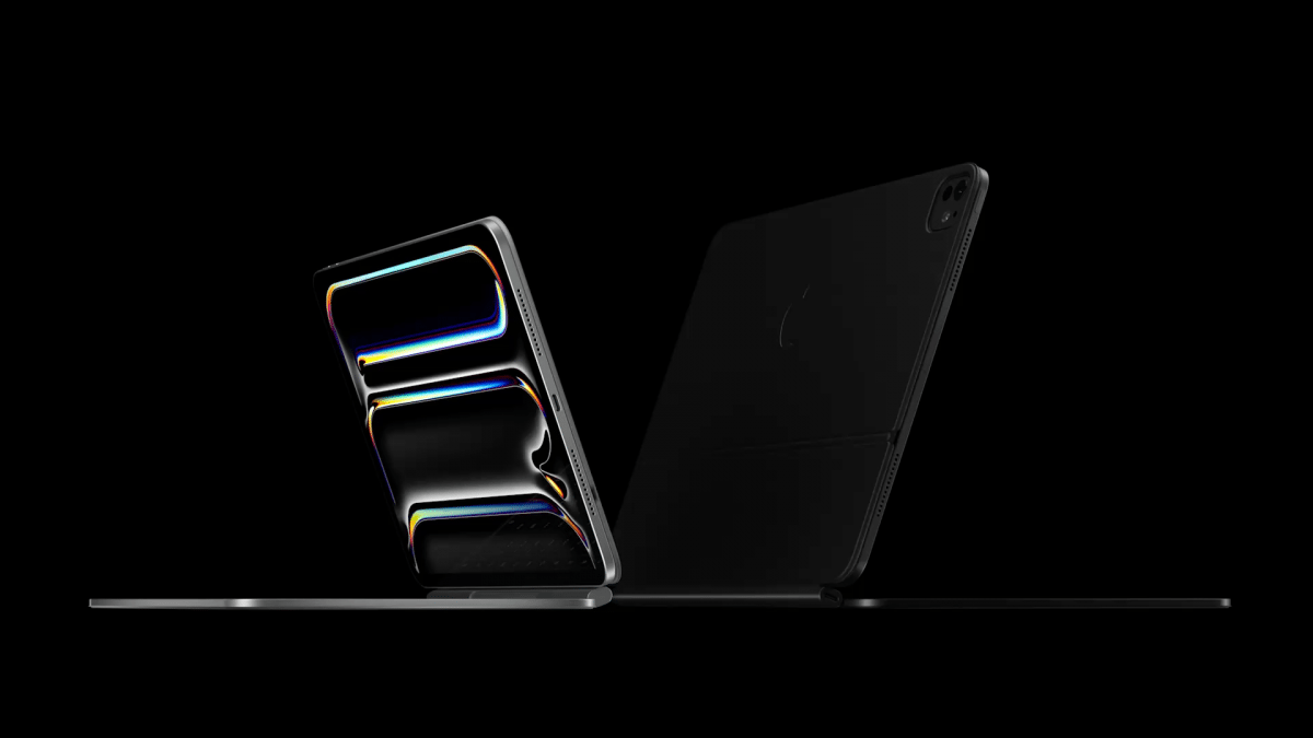 Hinweise auf iPad-Versionen von Pixelmator Pro, Motion und MainStage