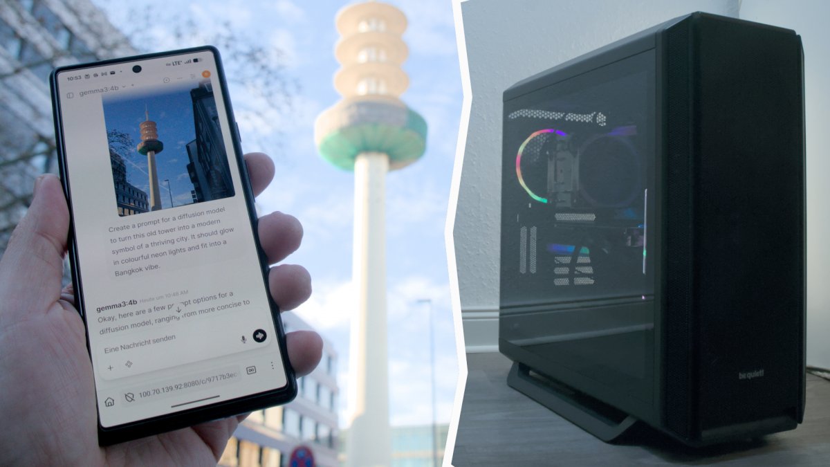 heise+ | Mobil KI nutzen: Lokale LLM vom Heim-PC auf Smartphone streamen