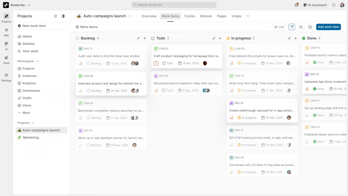 Jira-Alternative: Plane 1.2.0 migriert von Next.js zu React Router und Vite