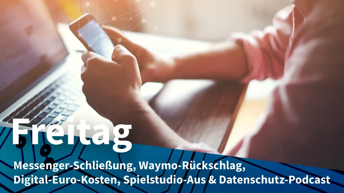 Freitag: Meta streicht Messenger-Plattform, Robotaxis in New York ausgebremst