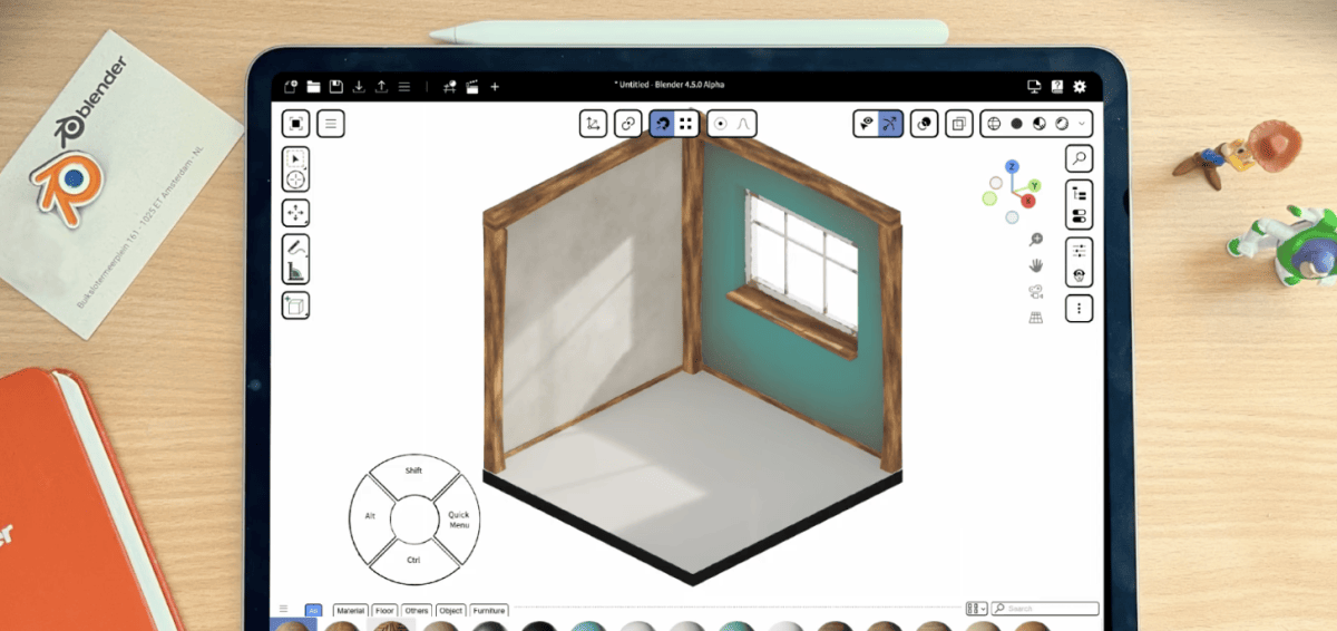 Blender: iPad-Version offenbar zunächst zurückgestellt