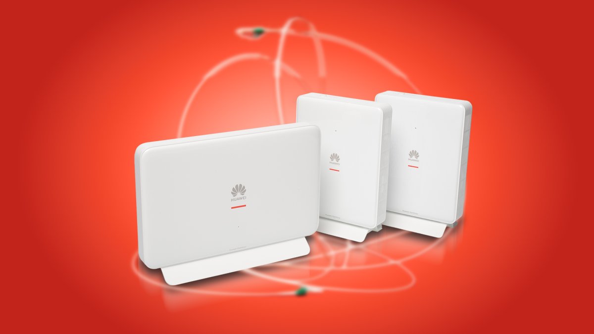 heise+ | Mesh-Kit fürs Heimnetz über Glasfaser: Huawei OptiXstar FTTR F50 im Test