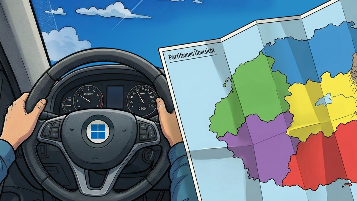 heise+ | Partitionierung unter Windows: Echter Überblick per c’t-Skript