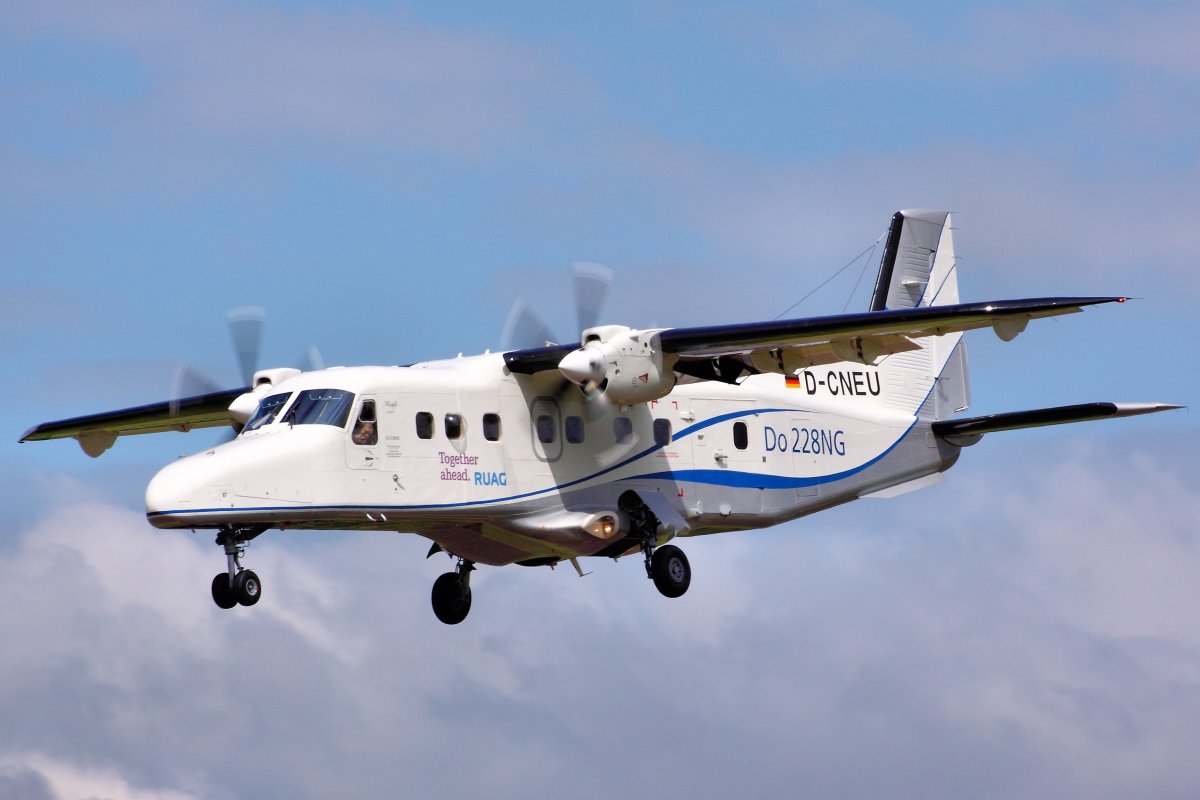 Do228 NXT completes first flight in Oberpfaffenhofen