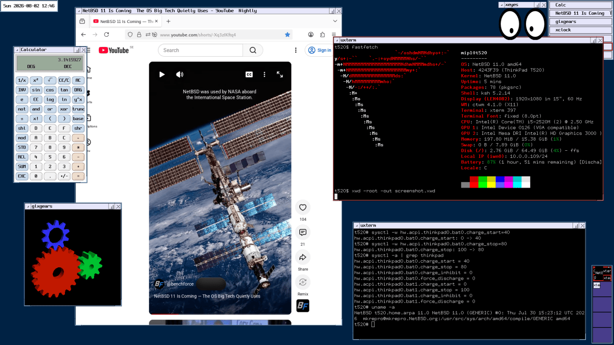 Ein Betriebssystem für 58 Plattformen: NetBSD 11 ist da