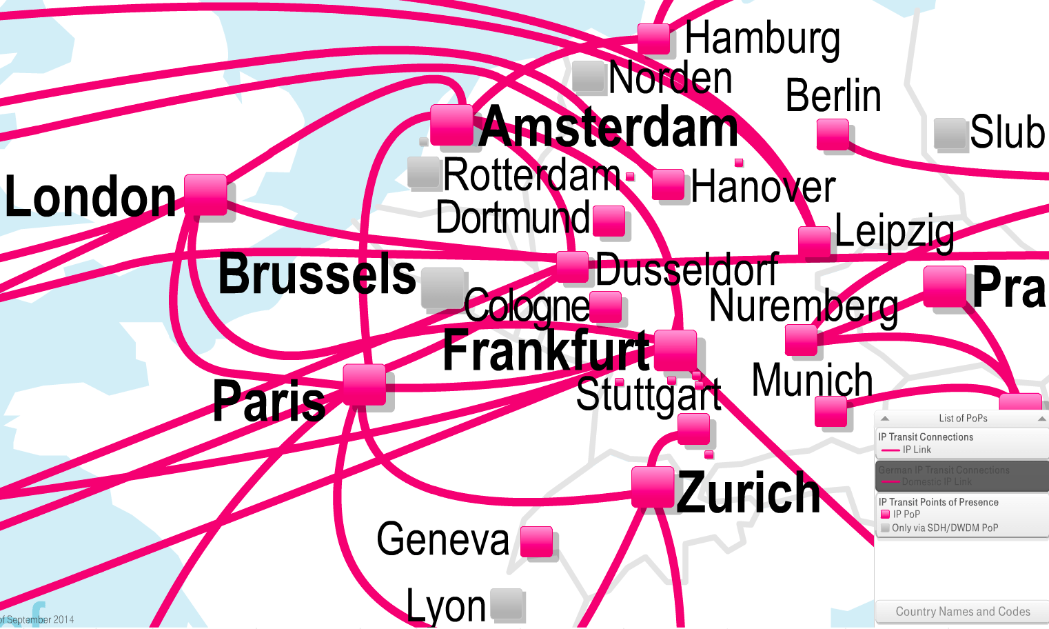De Cix Präsenz Der Telekom Abhörsicherheit Nur Ein Angenehmer