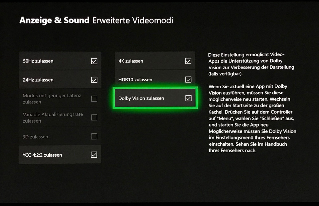 Microsoft releases the Dolby Vision 