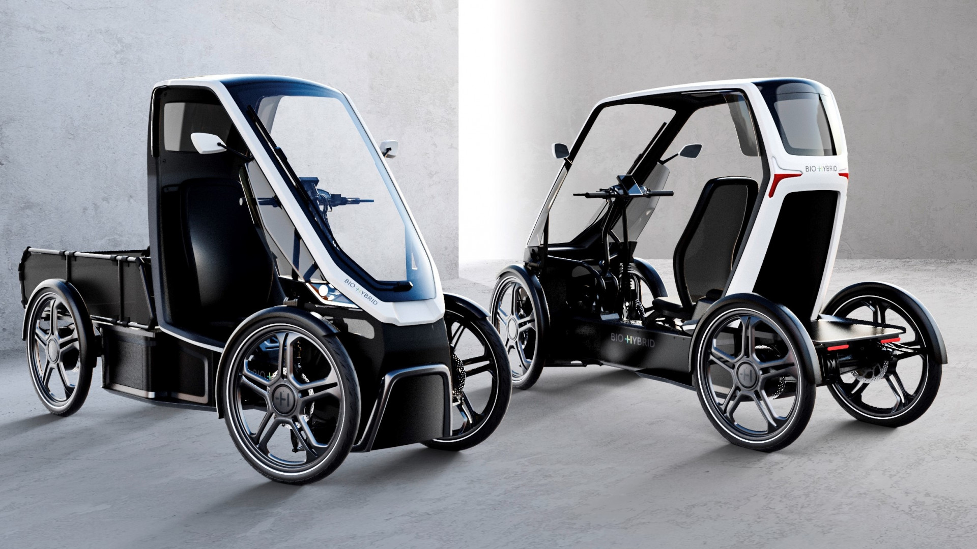 Schaeffler BioHybrid Das Fahrrad mit Dach und vier