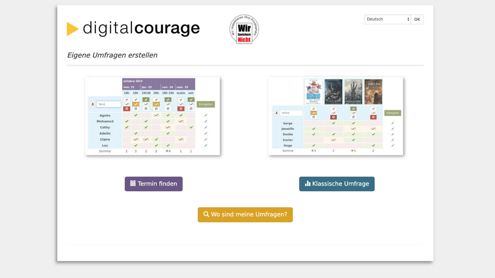 digitalcourage startet datensparsame doodle-alternative
