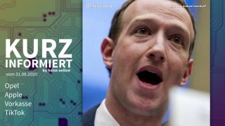 Kurz informiert: Opel, Apple, Vorkasse, TikTok