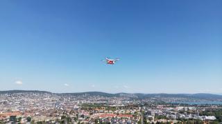 Matternet testet weltweit längste urbane Drohnenlieferstrecke über Zürich