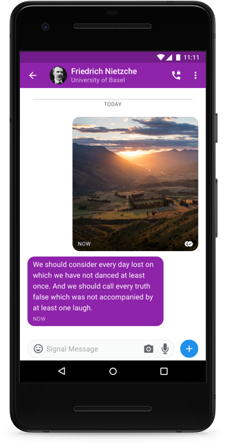 Signal Messenger 6.36.0 for ios download