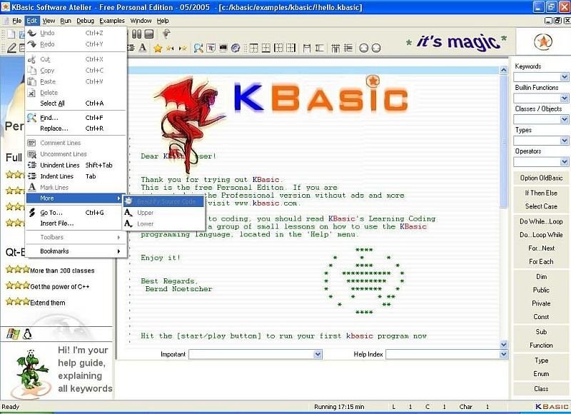 qbasic 4.5 for windows xp