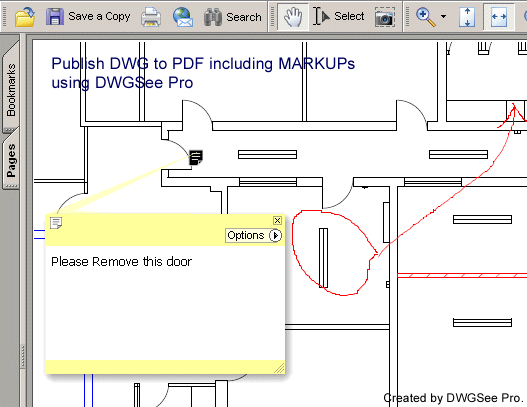 dwgsee measure tool pdf