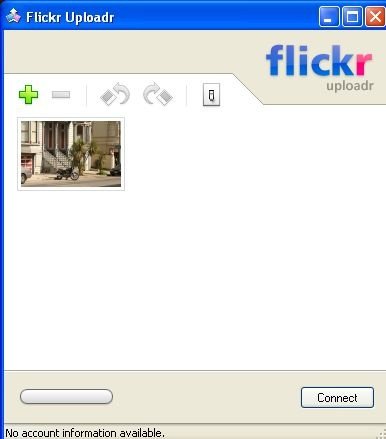 flickr uploadr uploading existing