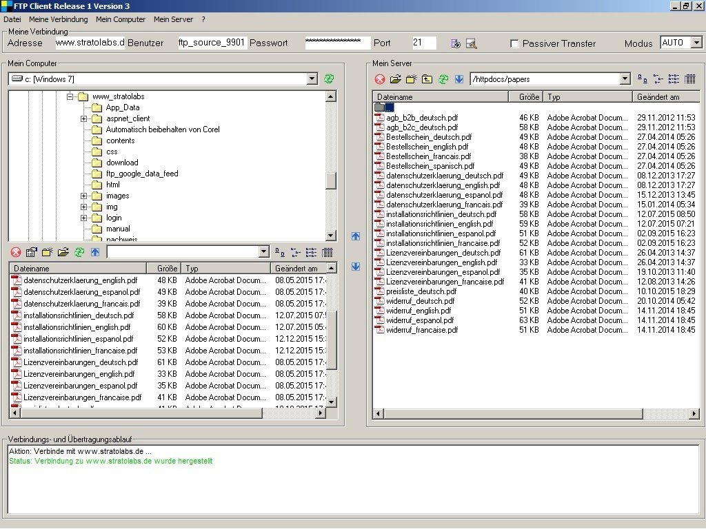 filezilla windows 2003 server download