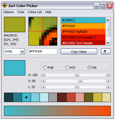just color picker download