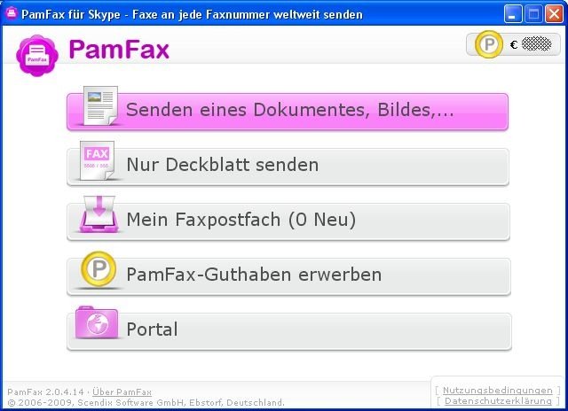 pamfax app