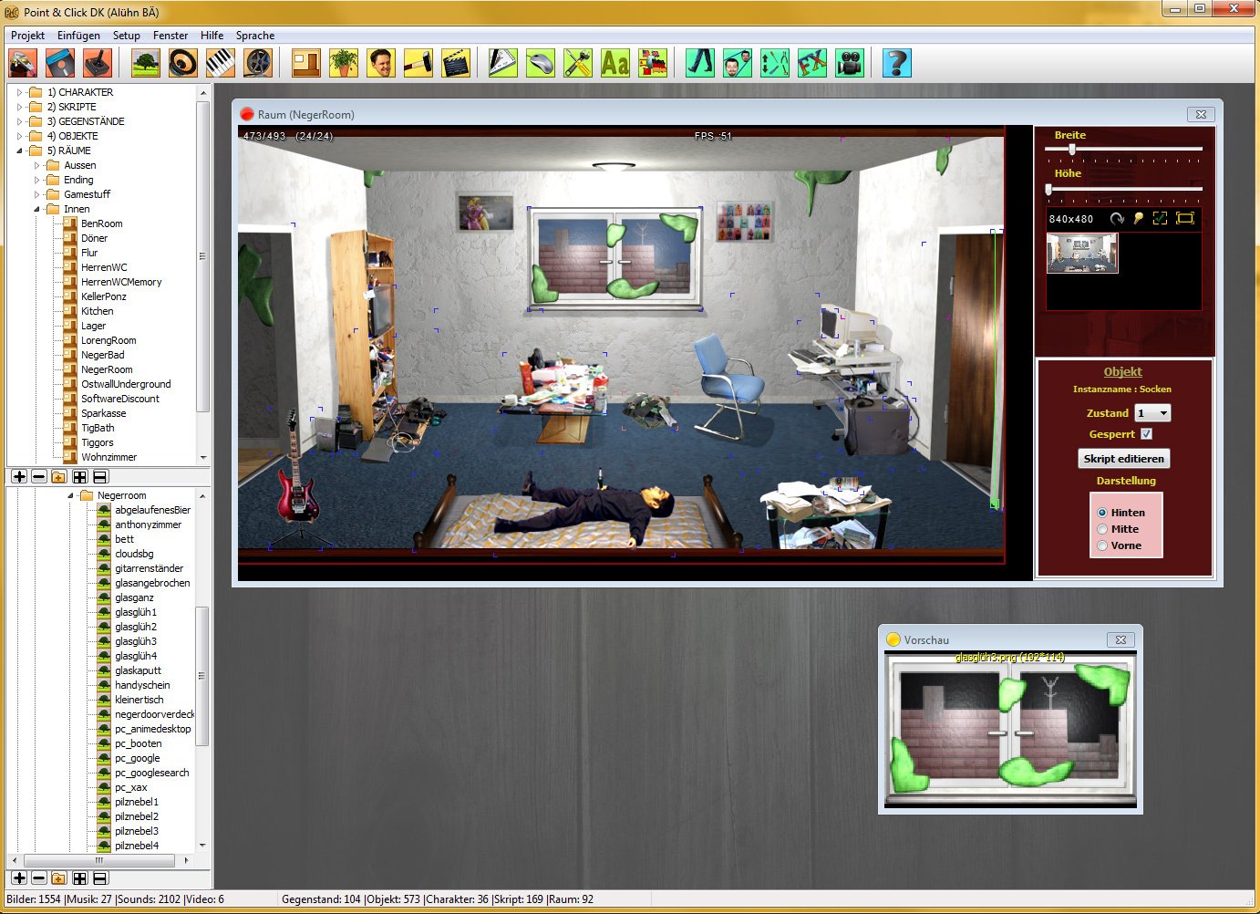 Point & Click Development Kit Editor heise Download