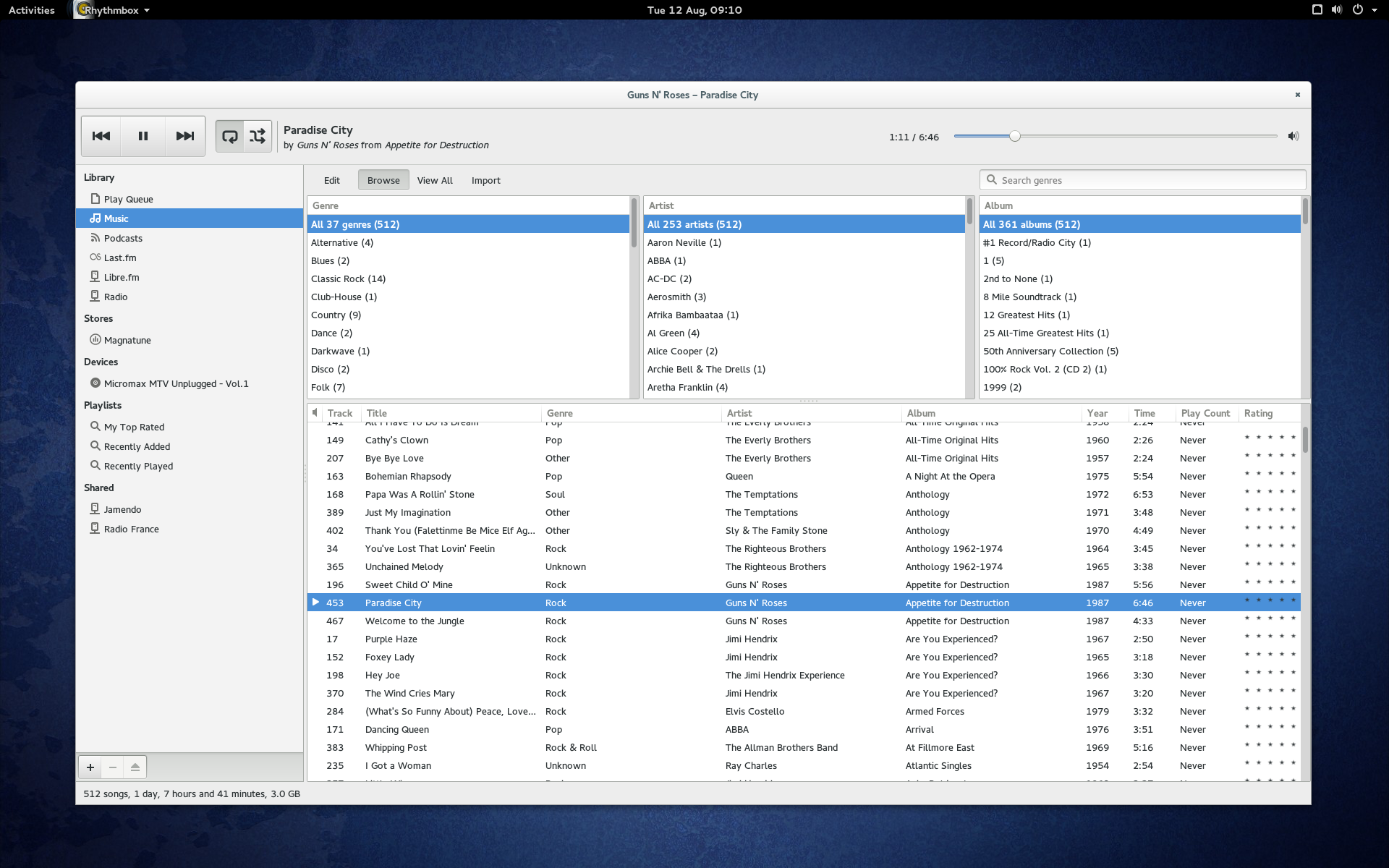 Rhythmbox heise Download