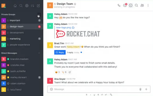Rocket.Chat | heise Download