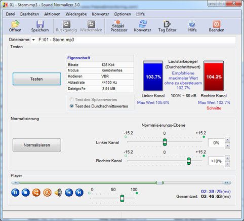 best free mp3 normalizer software