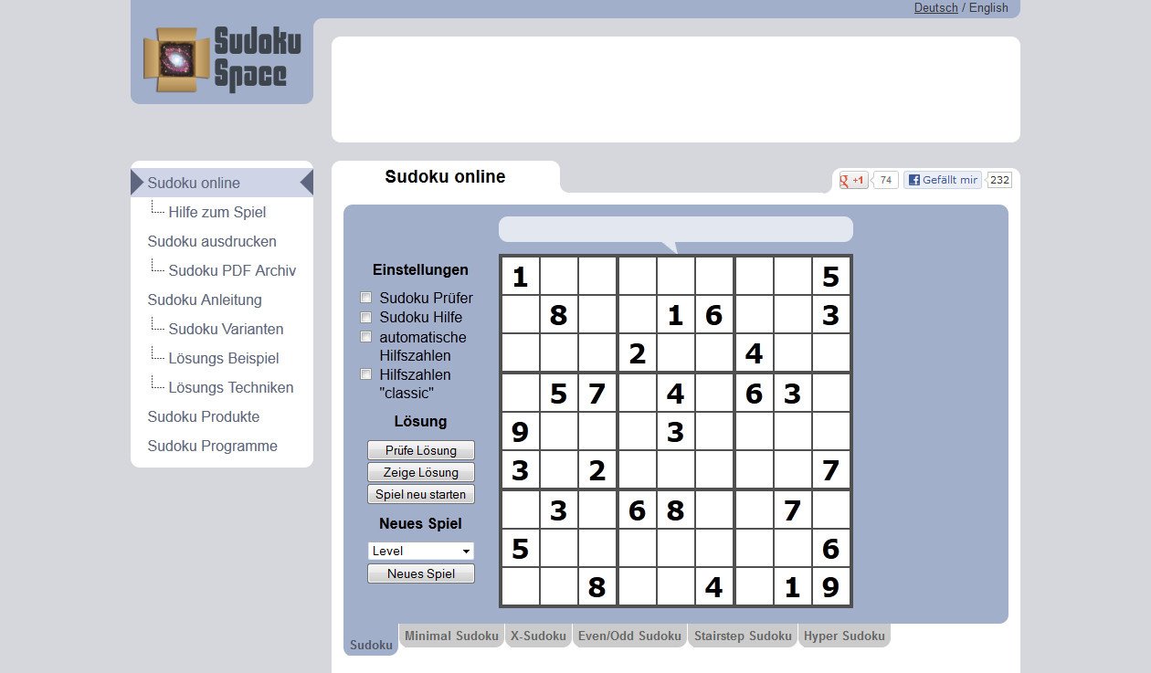 Sudoku Space | heise Download