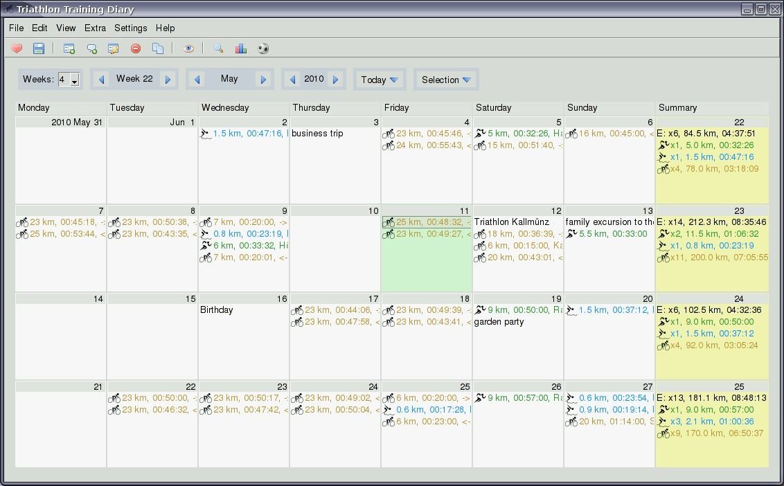 Training diary. Купить программу подготовки к айронмену.
