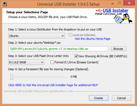 universal usb installer 2.0.0.1