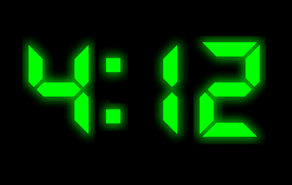 XClock Digital Clock Screen Saver | heise Download