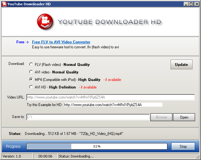 youtube downloader hd