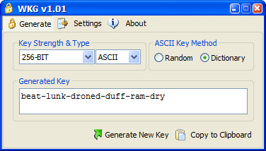 Wifi key generator software, free download version