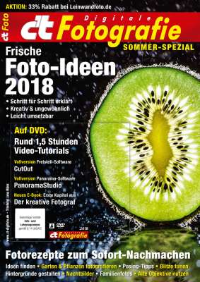 Titelbild c't Digitale Fotografie - Sommer-Spezial 2018