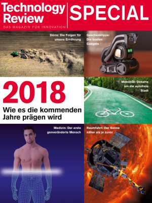 Titelbild Technology Review Special 2018