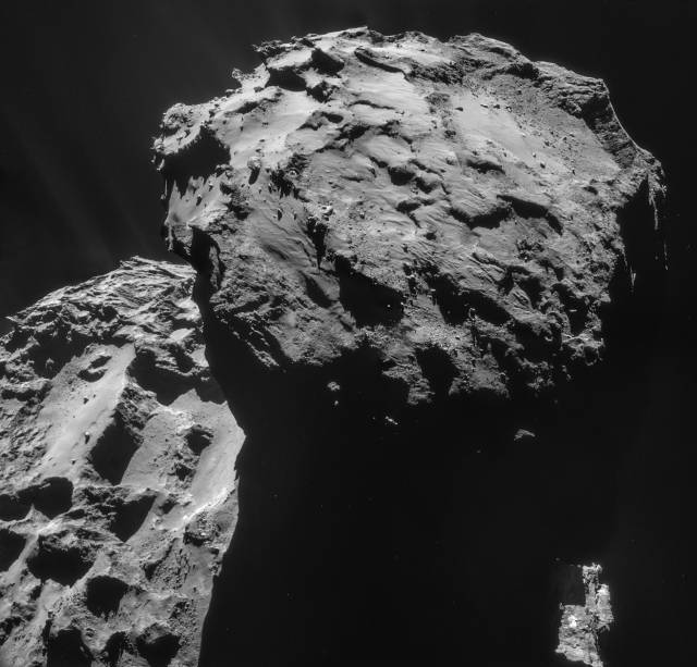 ESA/Rosetta/NAVCAM – CC BY-SA IGO 3.0/creativecommons.org/licenses/by-sa/3.0/igo/